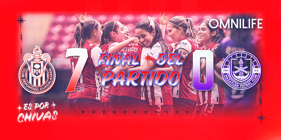 ChivasFemenil's tweet photo. Concluye el partido en una tarde muy especial en el @EstadioAKRON. 

🇫🇷 ¡GANÓ EL GUADALAJARA! 🇫🇷 https://t.co/3aQo2vRjEs