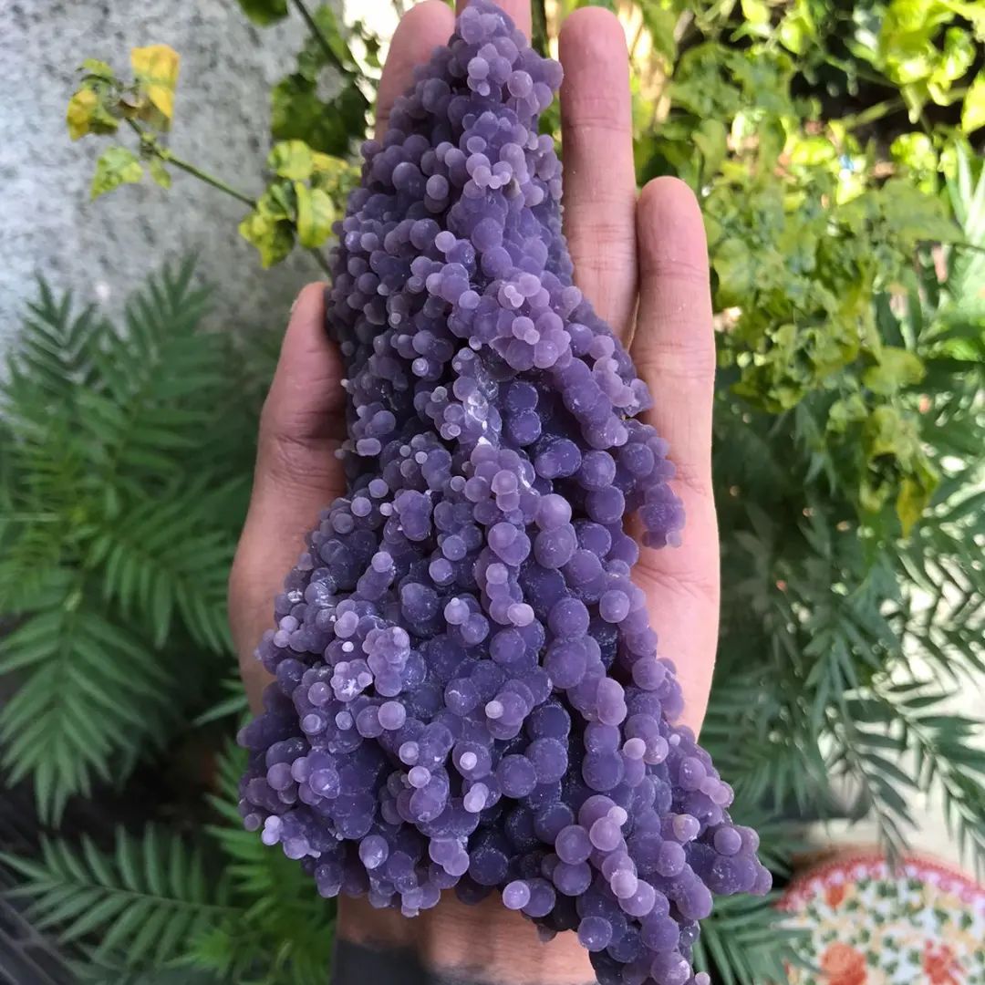 GeologyTime's tweet photo. Nice shape and color grape agate (chalcedony) 😋🍇

Photo: crystal_galaxy25/IG

#minerals https://t.co/SEHuCQCESD