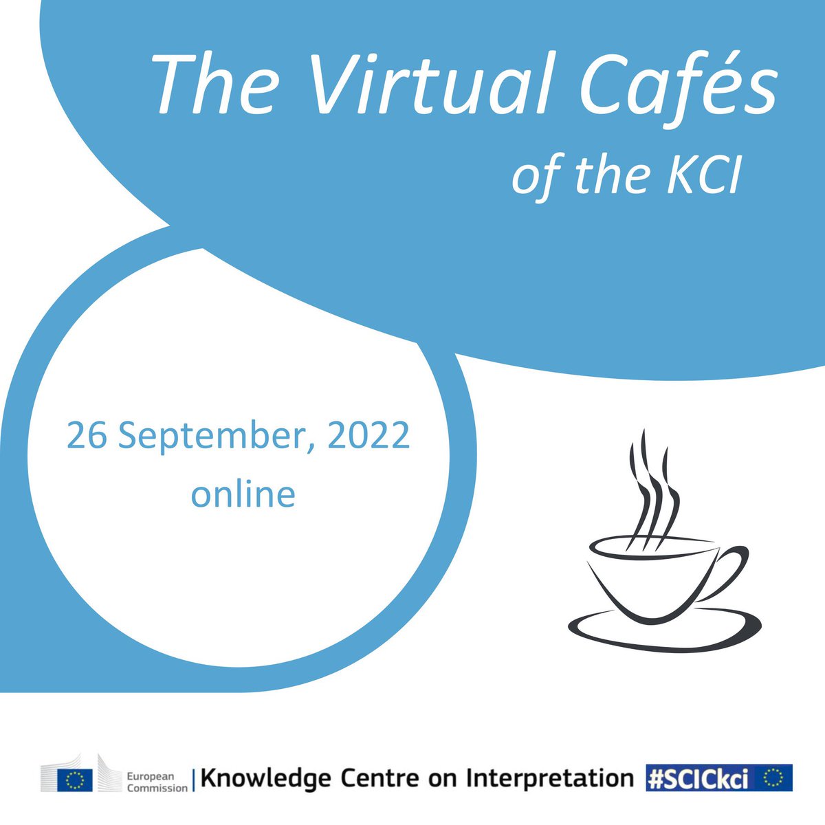 EUInterpreters's tweet image. The 2nd Virtual Café of the KCI is approaching!

📅 When? On 26th September - European Day of Languages 2022

💻 Where? Online

Stay tuned - more details coming soon on our #SCICkci! 

➡️ europa.eu/!vMrJhr