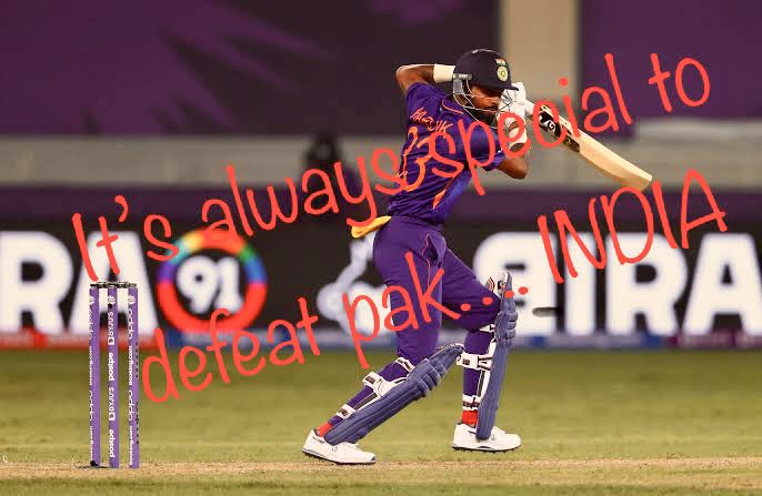msd4ublr's tweet photo. It’s always special to defeat PAk https://t.co/xCWzZlQQla