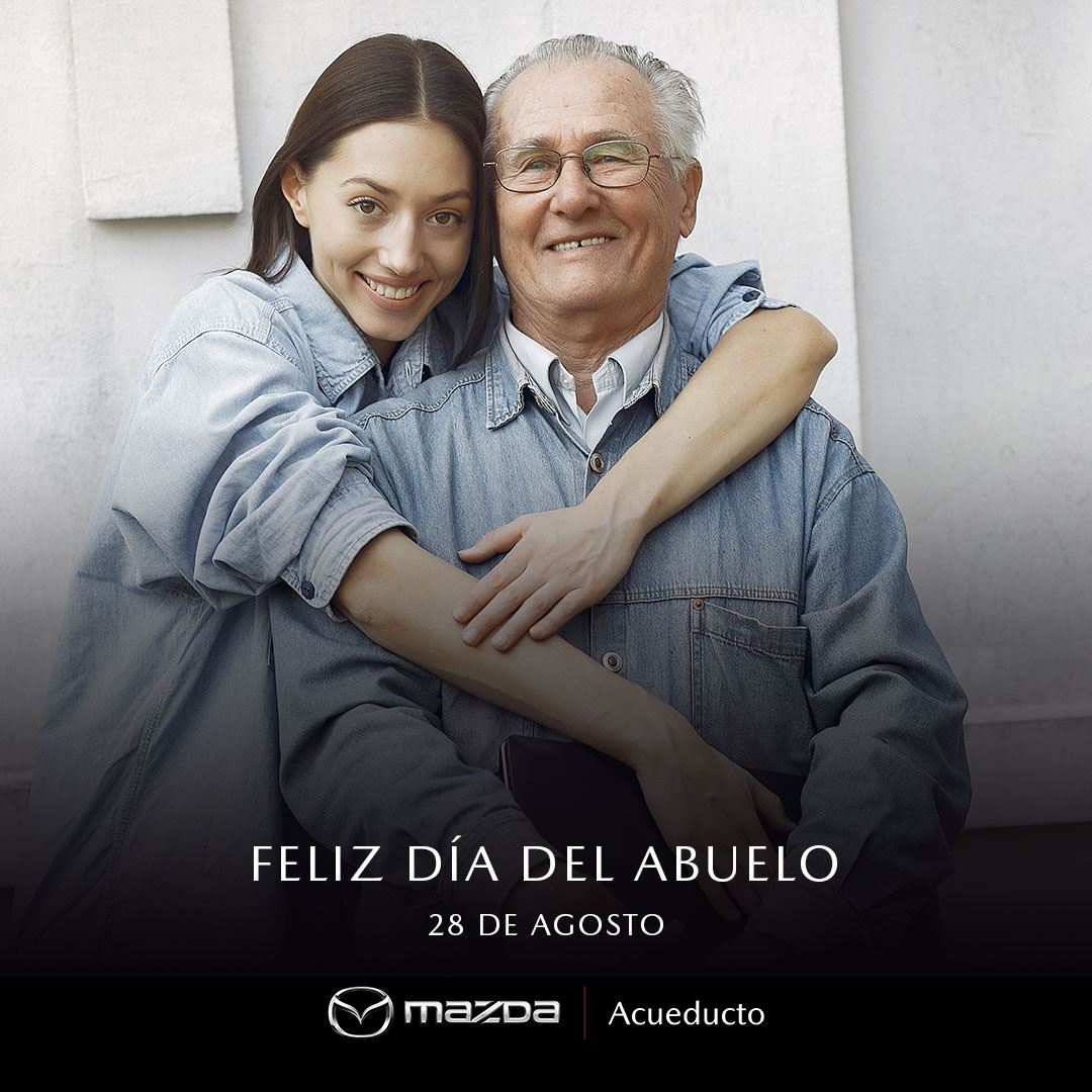 MazdaAcueducto's tweet photo. Celebremos a quienes fueron nuestros primeros maestros, ¡Feliz día del abuelo!
¡Ponte en contacto! https://t.co/Z9CF6PyYem.
#Mazda #MazdaAcueducto #FanMazda #FeelAlive #MazdaExperiences #MyMazda https://t.co/14Dx16bJXl