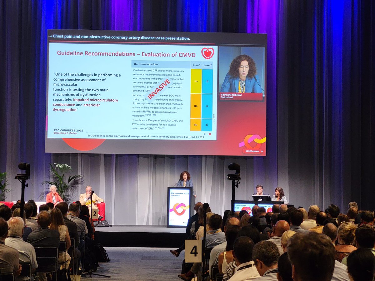 Catherine Gebhard (@cgebhardmd) on Twitter photo It was a great privilege to discuss the case of a #woman who waited 13 years to be diagnosed with #CMVD #INOCA with the pioneers Dr. Noel Bairey Merz and Dr. Paolo Camici! <a href="/escardio/">European Society of Cardiology</a> #cardiotwitter #ESCCongress <a href="/WomenAs1/">Women As One</a> It was a great privilege to discuss the case of a #woman who waited 13 years to be diagnosed with #CMVD #INOCA with the pioneers Dr. Noel Bairey Merz and Dr. Paolo Camici! <a href="/escardio/">European Society of Cardiology</a> #cardiotwitter #ESCCongress <a href="/WomenAs1/">Women As One</a>