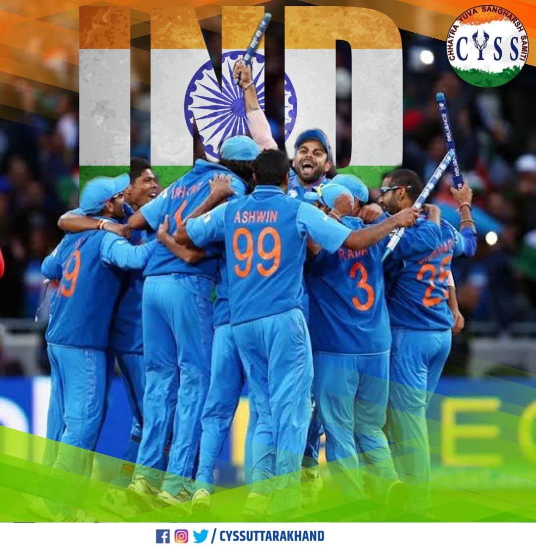 cyssukaap's tweet photo. एशिया कप में भारतीय क्रिकेट टीम ने पाकिस्तान को हरा कर एक ऐतिहासिक जीत दर्ज की है। भारतीय टीम को इस शानदार जीत पर हार्दिक बधाई एवं शुभकामनाएं। WHAT. A. WIN!

#TeamIndia #INDVPAK #asiacup2022live 
#CYSS_UTTARAKHAND https://t.co/xBwXs527W2
