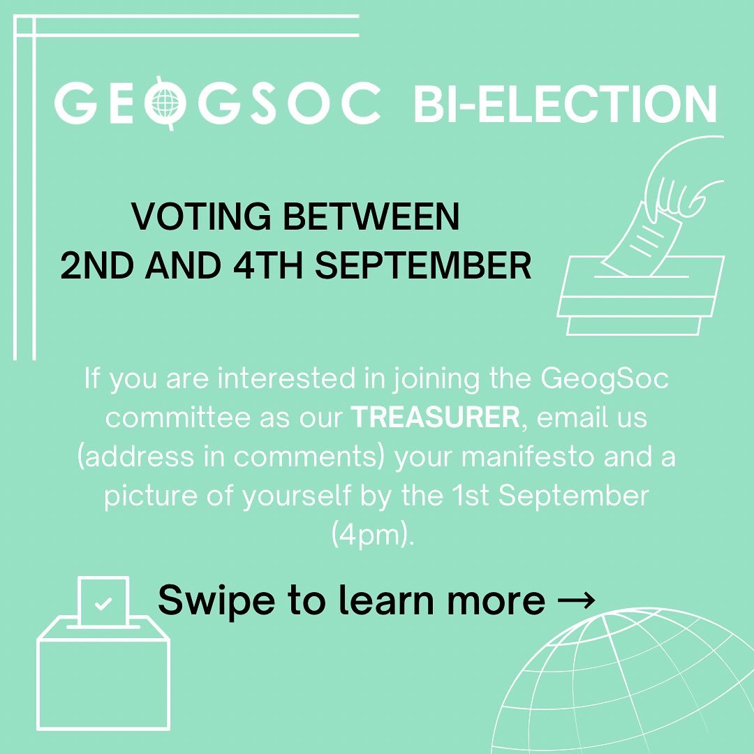 RHUL GeogSoc tweet media