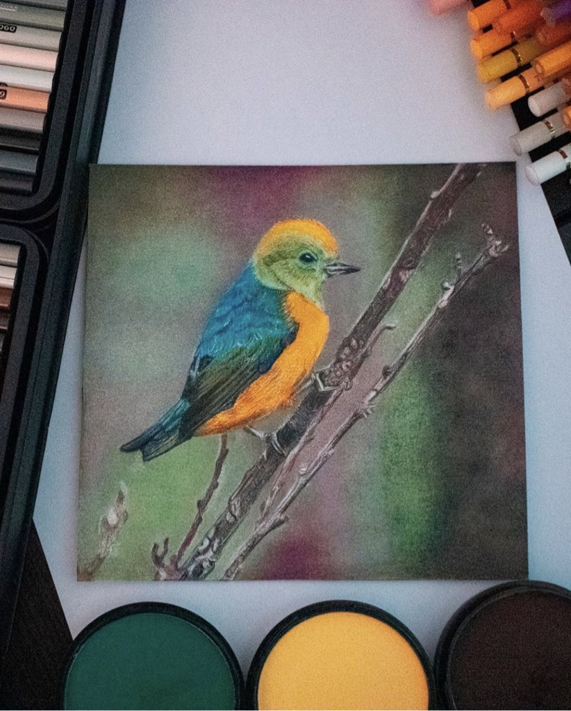 🕊 Little Bird 🕊
.
✔️9/10 limited editions 
✔️0.03 $ETH
.
Link : opensea.io/assets/ethereu…
.
#NFTCommunity #NFTartist #nftcollectors #OGCollective #nft