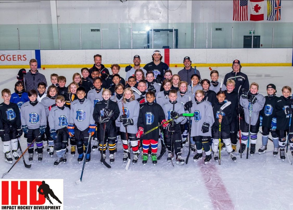 4th annual BD4 Defenseman camp! Thanks to @Impact_hockey_ for all the time and effort as always. Was once again an awesome turnout and happy to support @heroshockey 🙌🏼