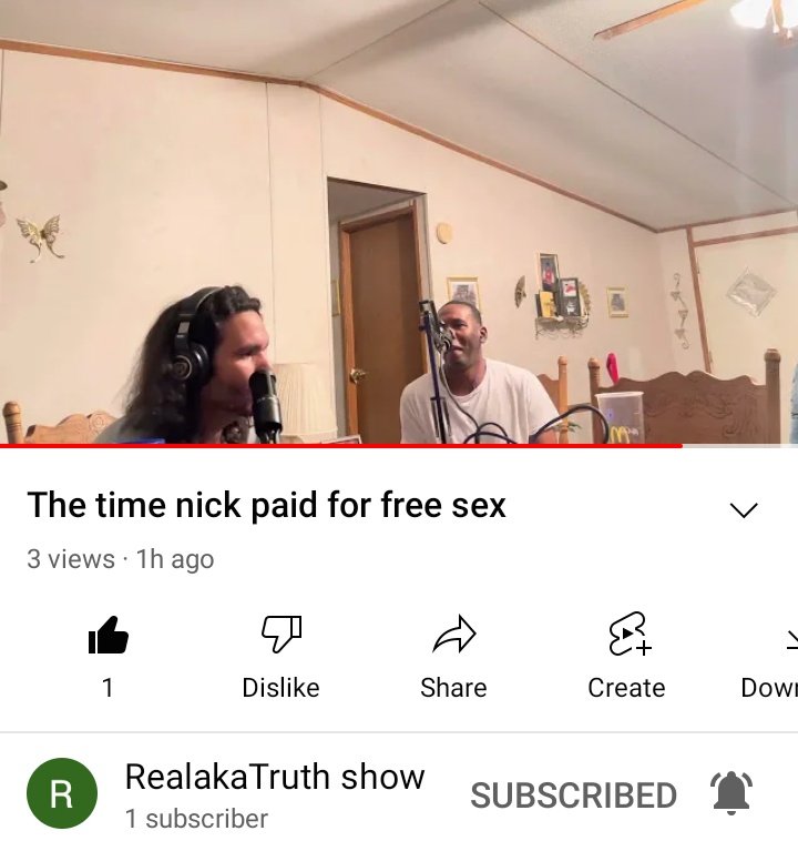 The time I paid for free sex lol! #Podcast #Podcasting #PodcastAndChill #NewPodcast #PodcastRecommendations #PodcastSuggestions #YouTube #Sex #Money #TrueStory #Funny #RealAKATruth 

youtu.be/AIX0Gbkuu7M