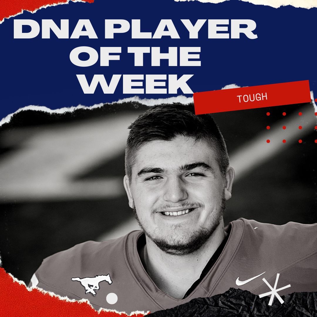 Congratulations to our Week 1 DNA Players of the Week vs Wakeland! 

Attitude- 5 <a href="/viccccy5/">Victor Alexander Dela Cruz</a> 
Compete- 9 <a href="/EvanBaum12/">Evan Baum</a> 
Tough- 71 @MasonTrav71 

#WinTheDay

@CoachA_GHS