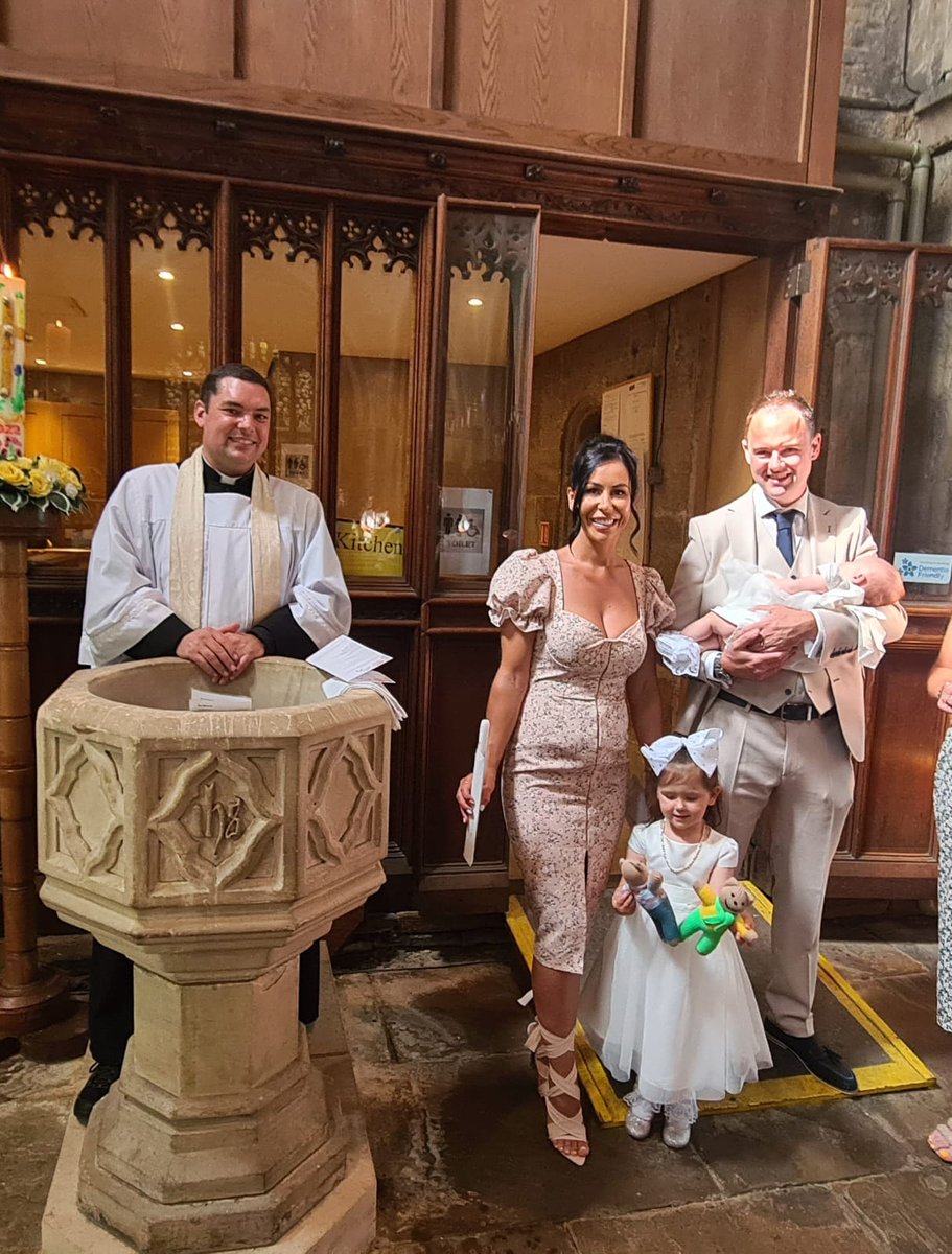 DandSChurch's tweet photo. It's been another wonderful day filled with joyful baptisms.  Congratulations to Nancy May, Rosie Rae, Alice June and Elsie Margaret who were all baptised in All Saints' today. It's been a joy to share it with you. @LeedsCofE @churchofengland @Barnsleyis #christening #baptism https://t.co/7AalnunLpW