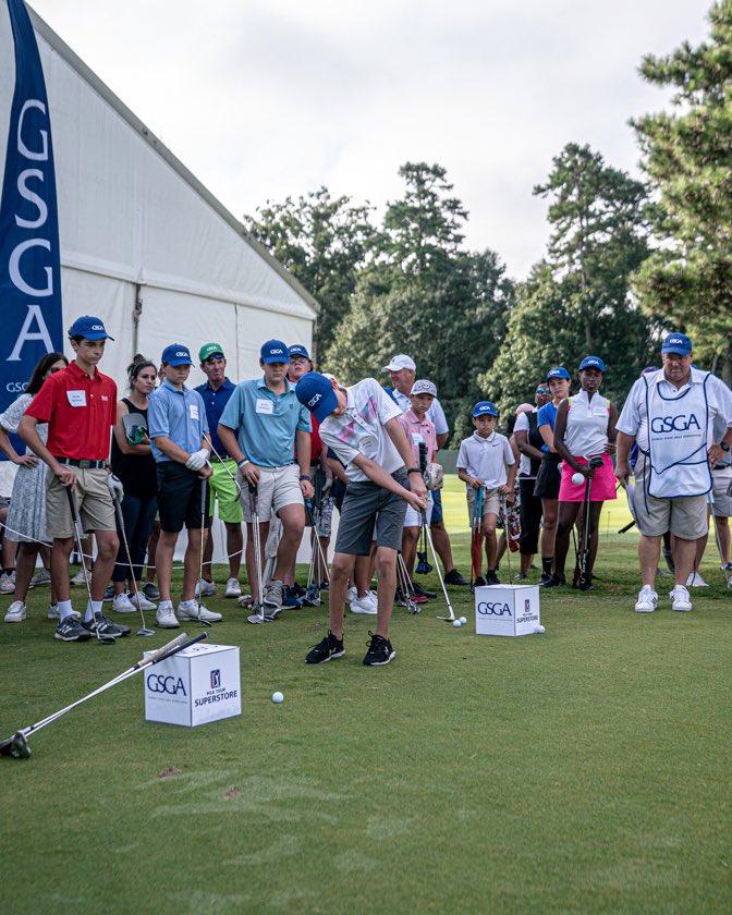 TOURChamp's tweet photo. After eight local qualifiers held across Georgia, the @GSGA Junior Skills Challenge came to a conclusion on this morning at the TOUR Championship. 

@GSGA | @PGATSS https://t.co/TcGNPPRbUQ