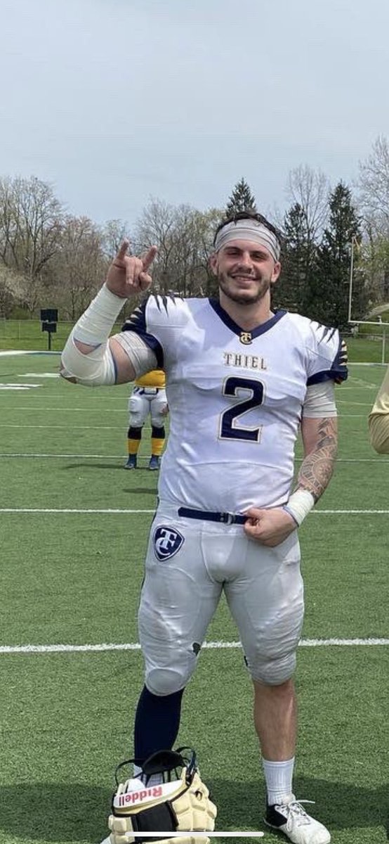 Thiel_FB's tweet image. We are excited to announce our captains for the 2022 season. Congratulations to:
Senior DB Darnell Jordan (@_King_Savage412 ) 
Senior TE Donny Pattison (@DonnyPattison5)
These young men EARNED the respect of the team and are great representatives of our program. #NewEra #RollCats