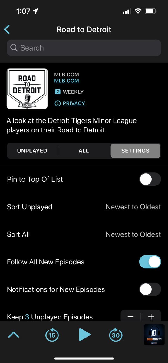 donmowry's tweet photo. @RoadtoDetroit @tigers @jacksonwjobe Hey I didn’t notice you’re on a different feed than the Tigers Podcast! I’m glad I noticed this tweet so I can subscribe to the new one. https://t.co/KlAkMKp8oD