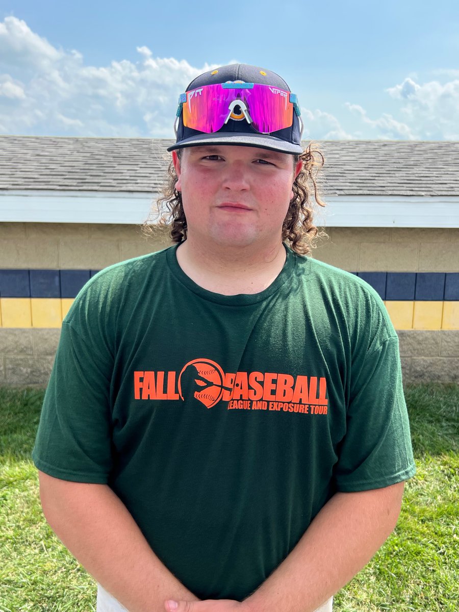 HSFBL's tweet photo. 𝗛𝗦𝗙𝗕𝗟 - 𝗣𝗹𝗮𝘆𝗲𝗿 𝗼𝗳 𝘁𝗵𝗲 𝗚𝗮𝗺𝗲

2023 | Zachary Recker | 1B/LHP | Blissfield High School

Immaculate 9 pitch IN with 3 Ks! Also, drove in 2 runs on the day!

#HSFBL #SEMichiganFallBall https://t.co/aoeM9QWqUG