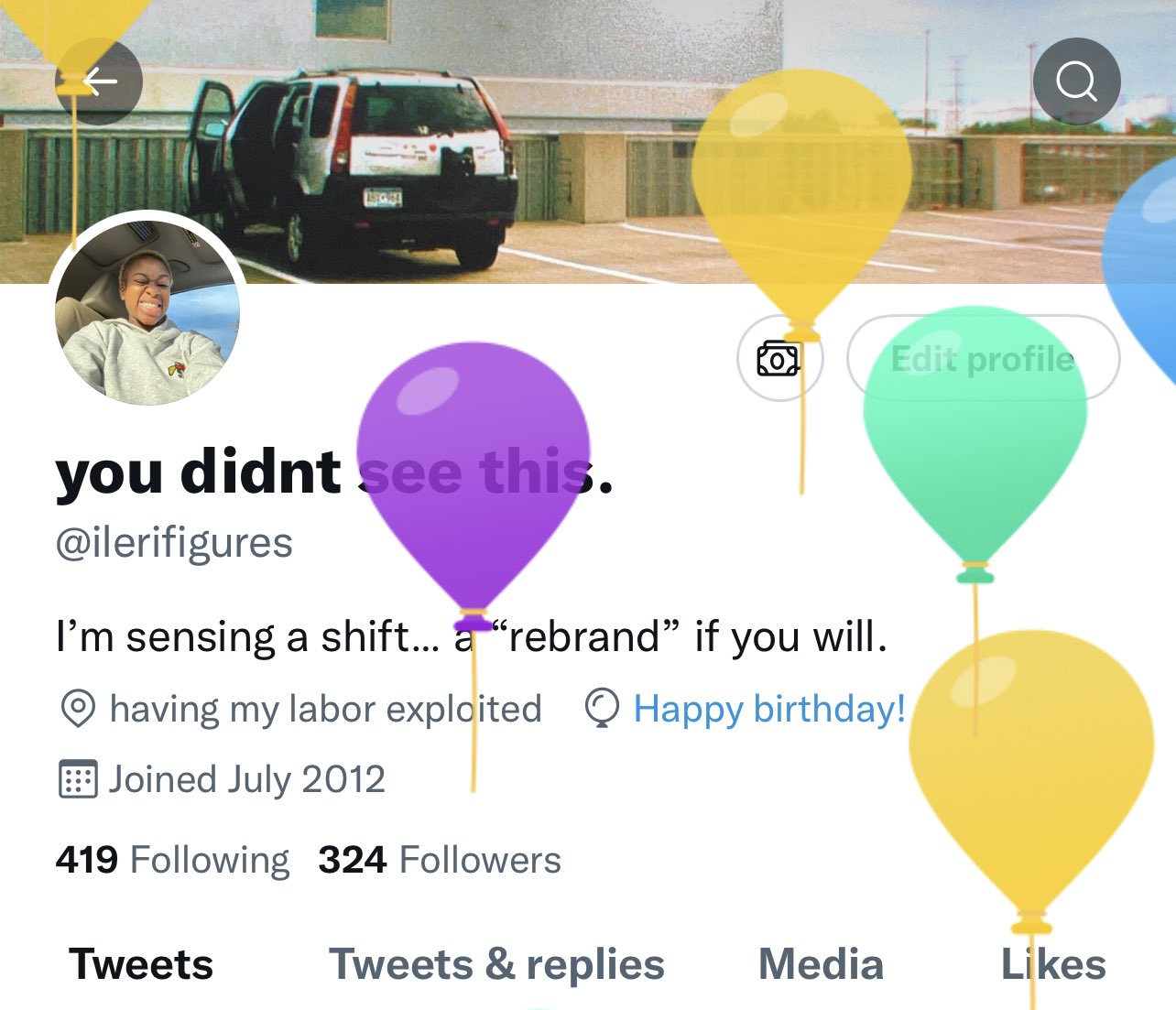 Happy birthday to me and Jennifer Coolidge ONLY! 