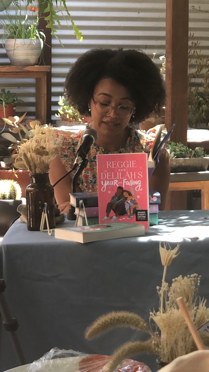 WNBA_LA's tweet photo. “So many books with Black kids center trauma… and they are important… but I wanted to write fun books with romance, joy, and…” @elisembryant #wnbabooks #literarytea https://t.co/whe3vgNtd9