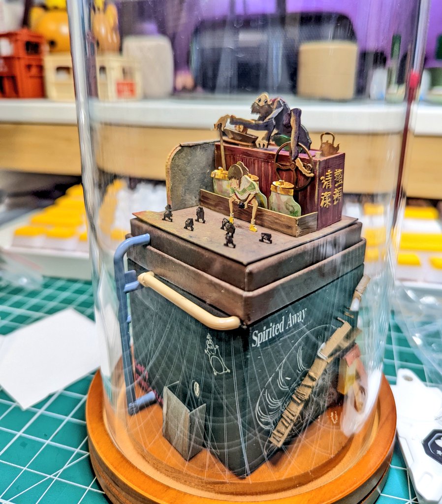 kupoknots's tweet photo. (っ˘̩╭╮˘̩)っ

#SpiritedAway #千と千尋の神隠し
#StudioGhibli #miniatuart https://t.co/VOtSUV3mYT