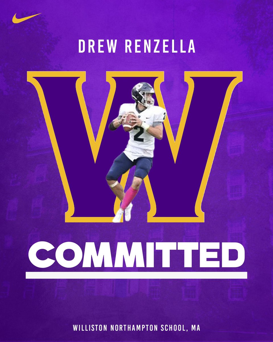 Excited to announce my commitment to the admissions process at Williams College. Thank you to my family and the coaches who have supported me, especially coach Beaton. Excited to get to work! @EphsFB <a href="/CJScarpaIII/">CJ Scarpa</a> <a href="/coachbeats/">Tommy Beaton</a> <a href="/WillistonFB/">Williston Football</a> <a href="/QBCoachGuy1/">QBCoachGuy</a> <a href="/SBreezy_10/">Coach Brackett</a>