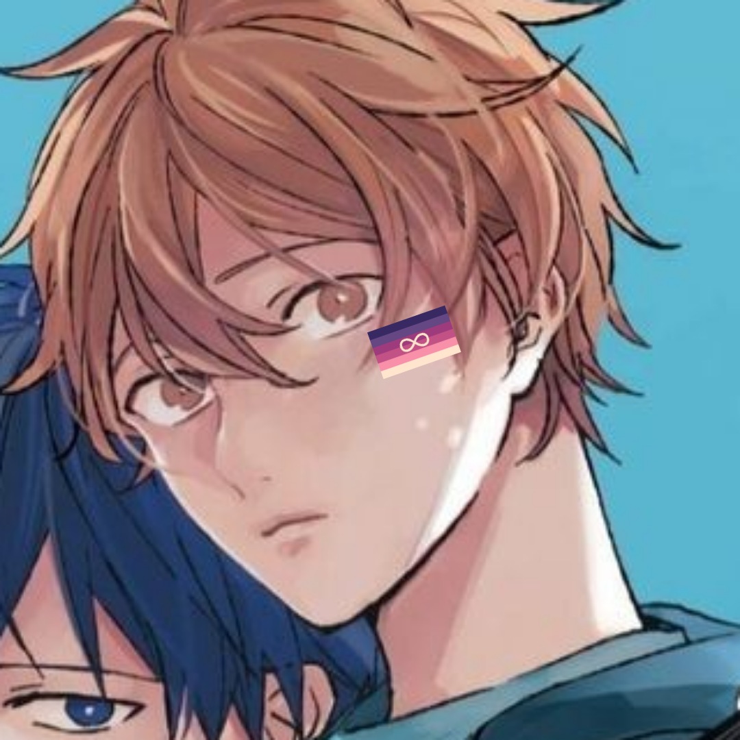 the autistic cinthean of the day is mafuyu satou from given, he's canonically cinthean [he/him canon pronouns, autistic headcanon]