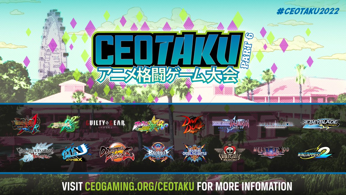 Jebailey's tweet image. #CEOtaku just broke 1,000 attendees &amp;amp; is about to surpass our player numbers from 2019!

I’ll also be launching details about our official cosplay contest &amp;amp; some cool additional prizing from @theotakubox &amp;amp; @bokksu across multiple games this week!

Normal reg ends this Wednesday.