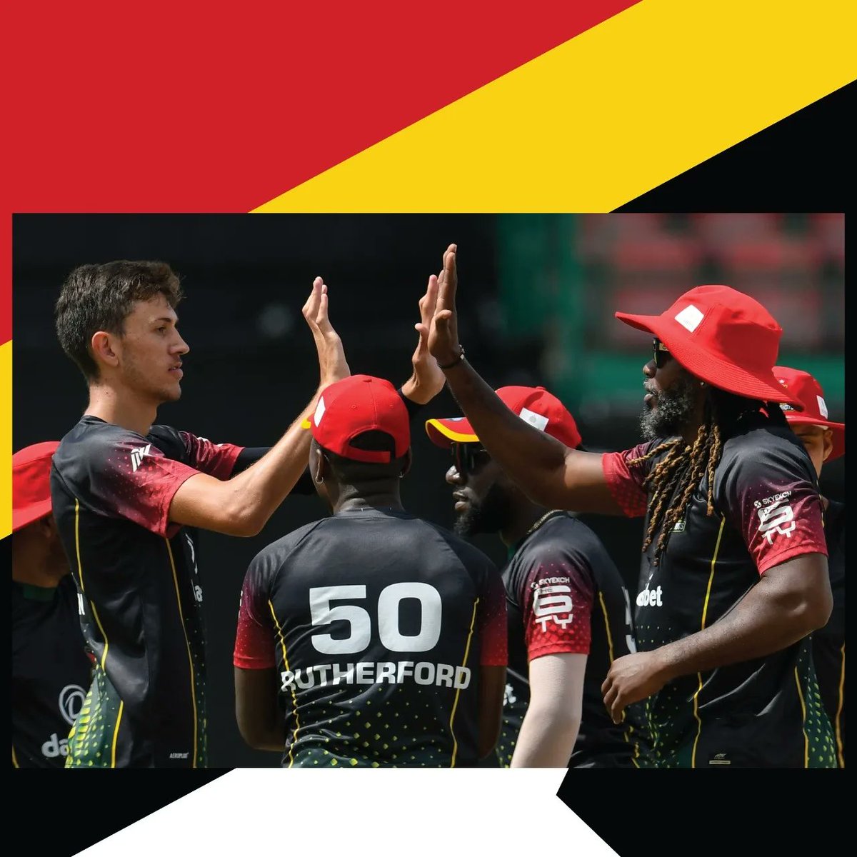 sknpatriots's tweet photo. A Few Moments From Match Winning - Final Reaching Contest Against the Jamaica Tallawahs Today 🔥😍

We will face the Trinbago Knight Riders in the Final of #6ixtyCricket 🏆

#SKNP #SKNPatriots #Cricket #CricketsPowerGame #CPL22 #CricketPlayedLouder #WestIndies #JTvsSKNP #Patriots https://t.co/bPUTQ7p15T