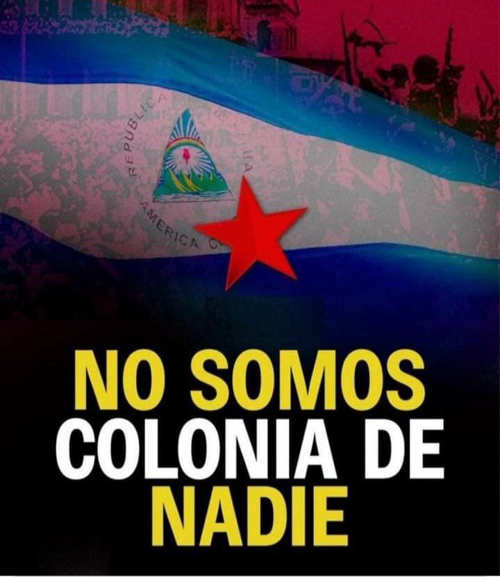 En vísperas del mes de la soberanía en #Nicaragua ratificamos que somos totalmente Sandinistas <a href="/LesterVanegas8/">Lester Vanegas</a> @VRVEUNANLeon <a href="/ferunanleon/">Frente Estudiantil Revolucionario</a> <a href="/NicaSoberana/">Tania la nica soberana</a> <a href="/yadiratellez4/">Yady 🌵🌵 💞</a> <a href="/Estrada_Harling/">Ni me vendo ni me Rindo🇳🇮🇷🇺</a> <a href="/vanerobleto3/">Vane Robleto</a> <a href="/juanalb1953/">Juan Alberto💥❤🖤</a>