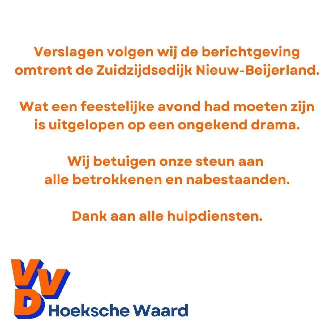 VVD Hoeksche Waard tweet media