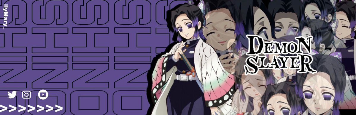 ilyMary_'s tweet photo. Shinobu Kochu Header.

 (Unrequested) https://t.co/JE7l6py6me
