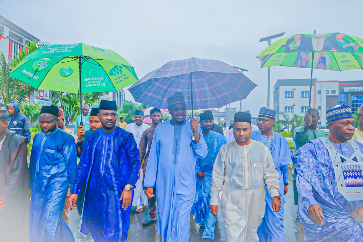 ProfIsaPantami's tweet photo. In Kano State, the arrival of the Minister of Digital Economy @ProfIsaPantami in  Maryam Abacha American University of Nigeria by 2pm today, for an appreciation visit &amp; to officially commission the Faculty of Computing named after him, some months ago.

#DigitalNigeria https://t.co/MvZAWsQlPT