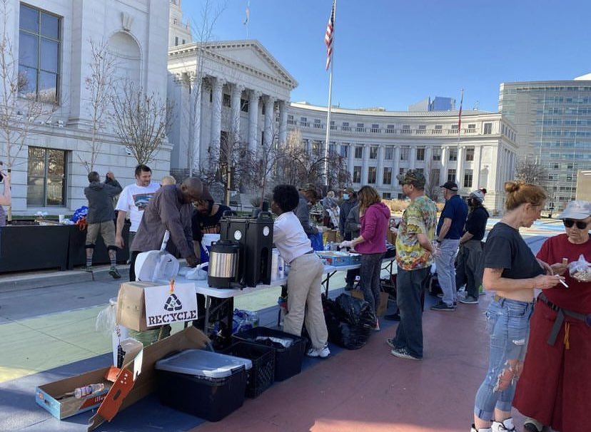 Join us August 29th at 14th &amp; Bannock from 4-7 PM. 

Last week we ran out of food again. We need consistent donations of food. Could you commit to bringing a dish once a month? 
Can you help collect clothing in your neighborhood? 
We believe in the power of Mutual Aid! ♥️