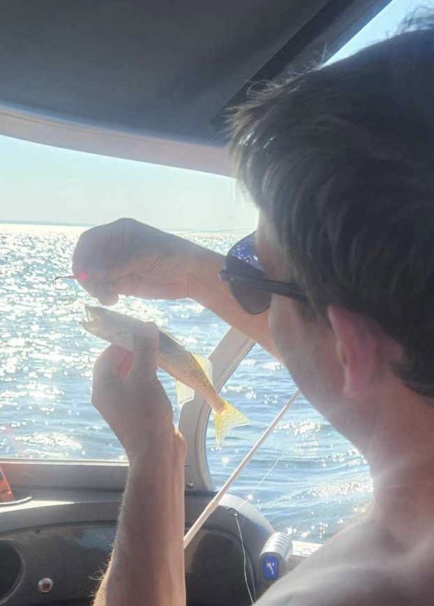 ChrisTimmins's tweet photo. @blunttrader This was the record holder. #smallestfish https://t.co/gIDvtEU5N5