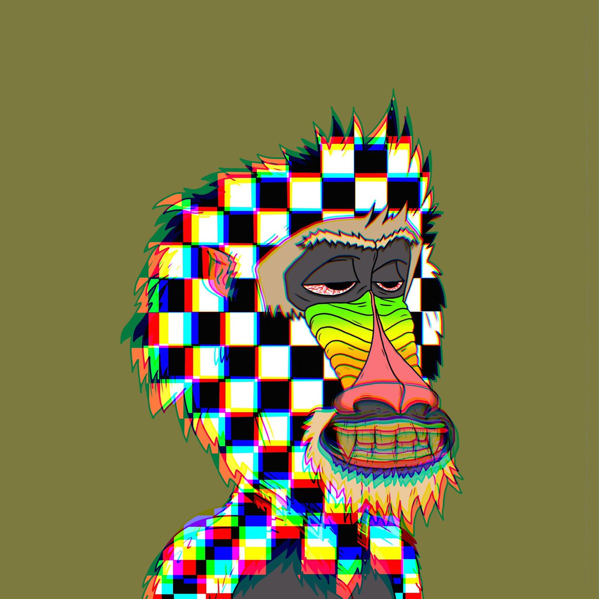 How about that ?🔥
#nozoo #NoZoo 
.
.
Join our whitelist 🦧
themandrills.net