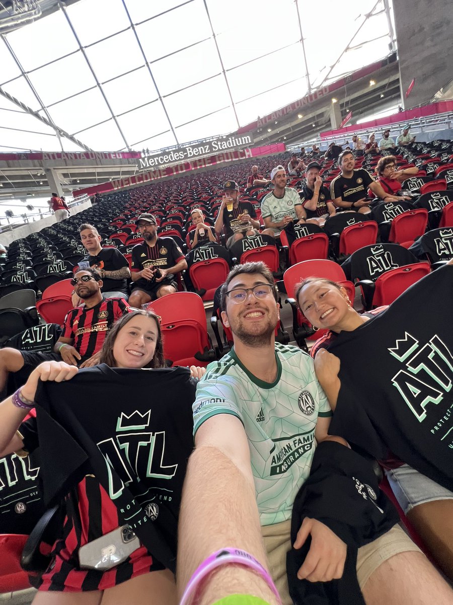 jmaxlewis's tweet photo. #atlutd #UniteAndConquer #cfaseatupgrade in the supporters section!! https://t.co/BV8fLkRrhD