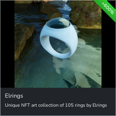#ElrondNFT gainers on 28.08.2022 ⚡

🏆 <a href="/elringsNFTs/">💍 elRings⚡</a> | +600%, see eglry.com/c/ELRING-ea0c5c

🥈 <a href="/GokaiLabs/">Gokai Labs ⚡</a> | +91%, see eglry.com/c/MRG-1c3ba4

🥉 <a href="/HiRezTheRapper/">Hi-Rez The Rapper</a> | +80%, see eglry.com/c/HOGHOMIES-8a…

View more: eglry.com/collections 👀