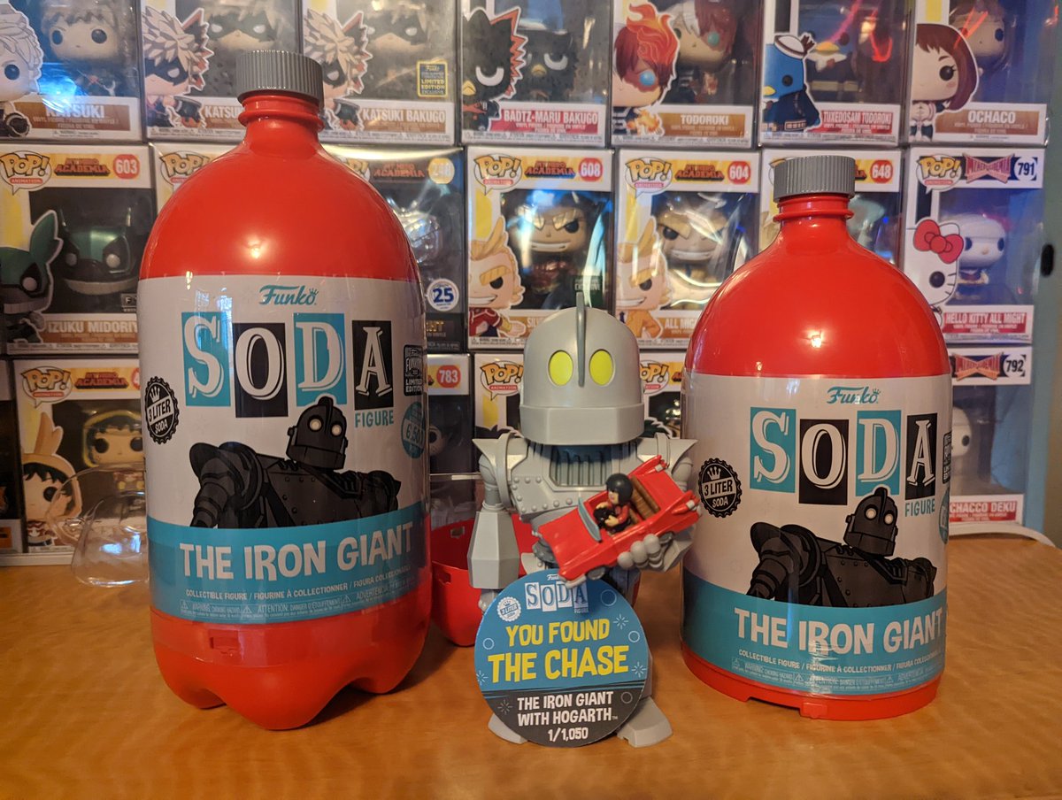 Schpleej's tweet image. Uhhhh OMG I haven&apos;t even opened the second one lol
@Thirsty_Collect @speed1187 @FunkoPopHunters @Funko
#Funko #funkon2022 #IronGiantChase