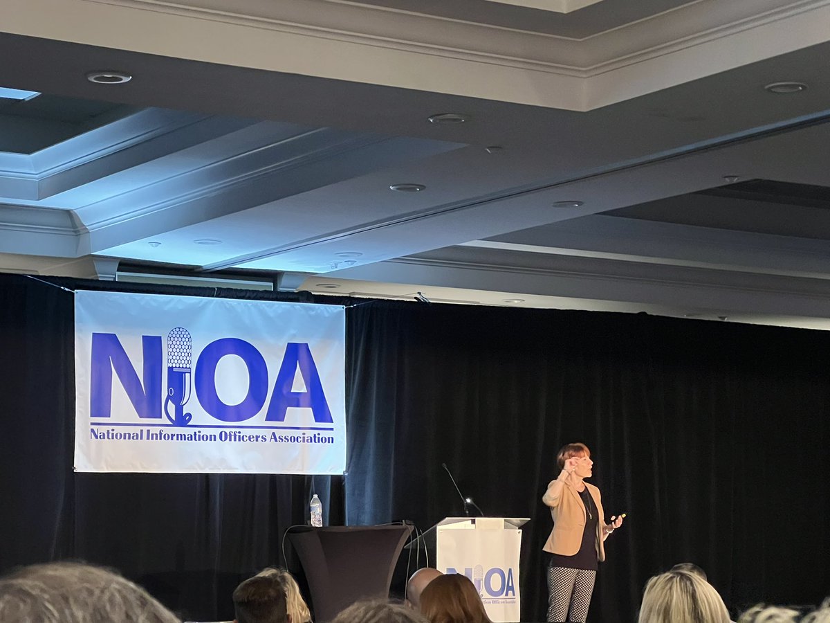 mbowmanPIO's tweet photo. A great day of training at #NIOA2022.  Judy Pal of @10_8_Comms presenting on community engagement and reputation management. https://t.co/KDQbbqlDW0