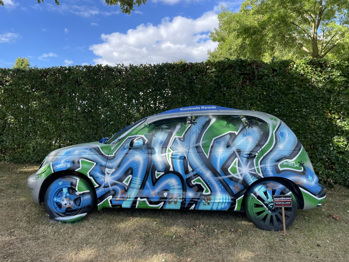 JordyVrugt's tweet image. Day 1 &amp;amp; 2 on the #kunstroutewarande #Helmond by #ScanOne #graffiti #art #colors #ptcruiser #specialobjects #kunst #warandeHelmond #kunstrouteWarande2022