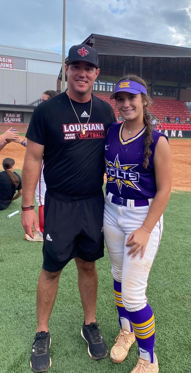 ⚡️💥2024 Makinley Harris spent the day at Ragin’ Cajuns Softball Prospects Camp in Lafayette, LA. Big Thanks to Coach Glasco and Staff for the love shown and feedback given to our girl today.  #Mak #Athlete #Boom <a href="/RaginCajunsSB/">Louisiana Ragin' Cajuns® Softball</a> <a href="/makinley_harris/">makinley harris</a> <a href="/Setdhuk11/">Boyd Ash</a> <a href="/tdupre1/">Trae Dupre</a>
