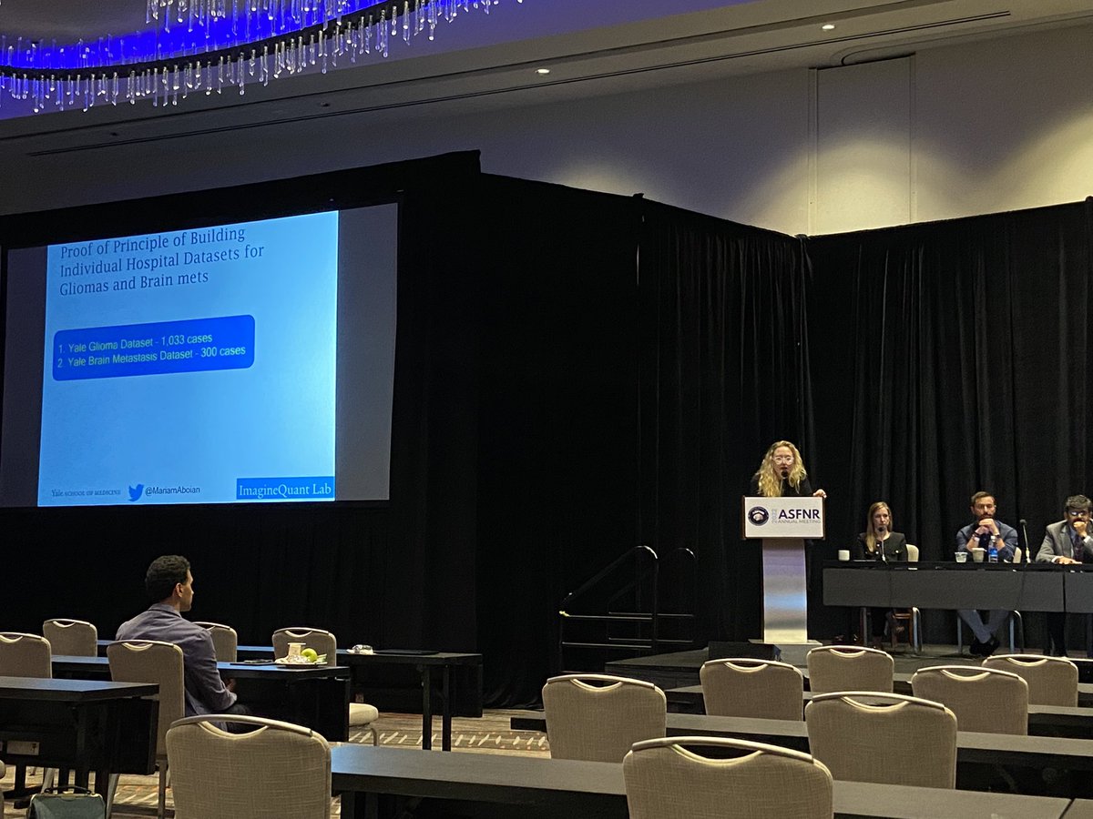 Niklas TIllmanns (@ntillmanns) on Twitter photo Great presentation by my amazing mentor <a href="/MariamAboian/">Mariam Aboian</a> at #ASFNR22 on our work on AI integration into clinical PACS and why creating the underlying databases is crucial. #NeuroRad #RadAI <a href="/YaleRadiology/">Yale Department of Radiology & Biomedical Imaging</a> <a href="/theASFNR/">American Society of Functional Neuroradiology</a> Great presentation by my amazing mentor <a href="/MariamAboian/">Mariam Aboian</a> at #ASFNR22 on our work on AI integration into clinical PACS and why creating the underlying databases is crucial. #NeuroRad #RadAI <a href="/YaleRadiology/">Yale Department of Radiology & Biomedical Imaging</a> <a href="/theASFNR/">American Society of Functional Neuroradiology</a>