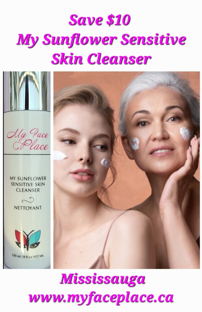 MyFacePlaceMiss's tweet photo. Save $10 on the Purest Non-Foaming Facial Cleanser For Sensitive Skin You'll Ever need.
Buy Online https://t.co/1l7yI2T6pu
#myfaceplace #naturalskincare #mississauga #oakville #alleregenfree #antiaging #madeincanada #beautifulskin
#agingisaprivilege #dryskincare #aftercare https://t.co/0cfOuG9664