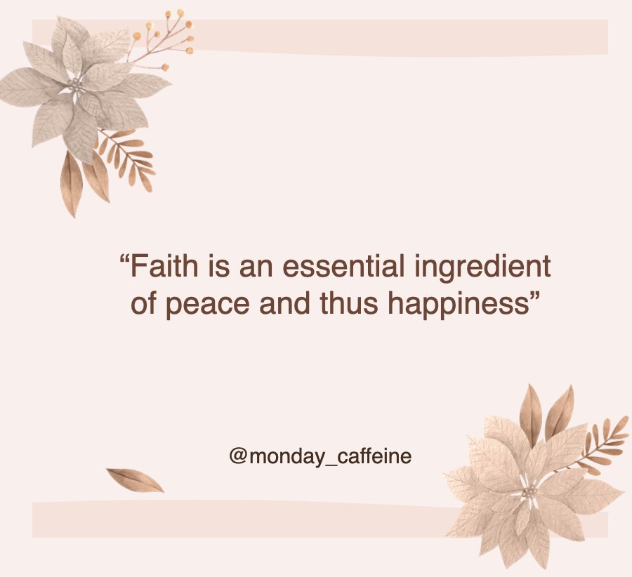 monday_caffeine's tweet photo. Have faith that all of it is temporary and shall pass too ❤️
Yes, Monday too 😅

#mondaymotivation #faith https://t.co/dCOAdtkIZa