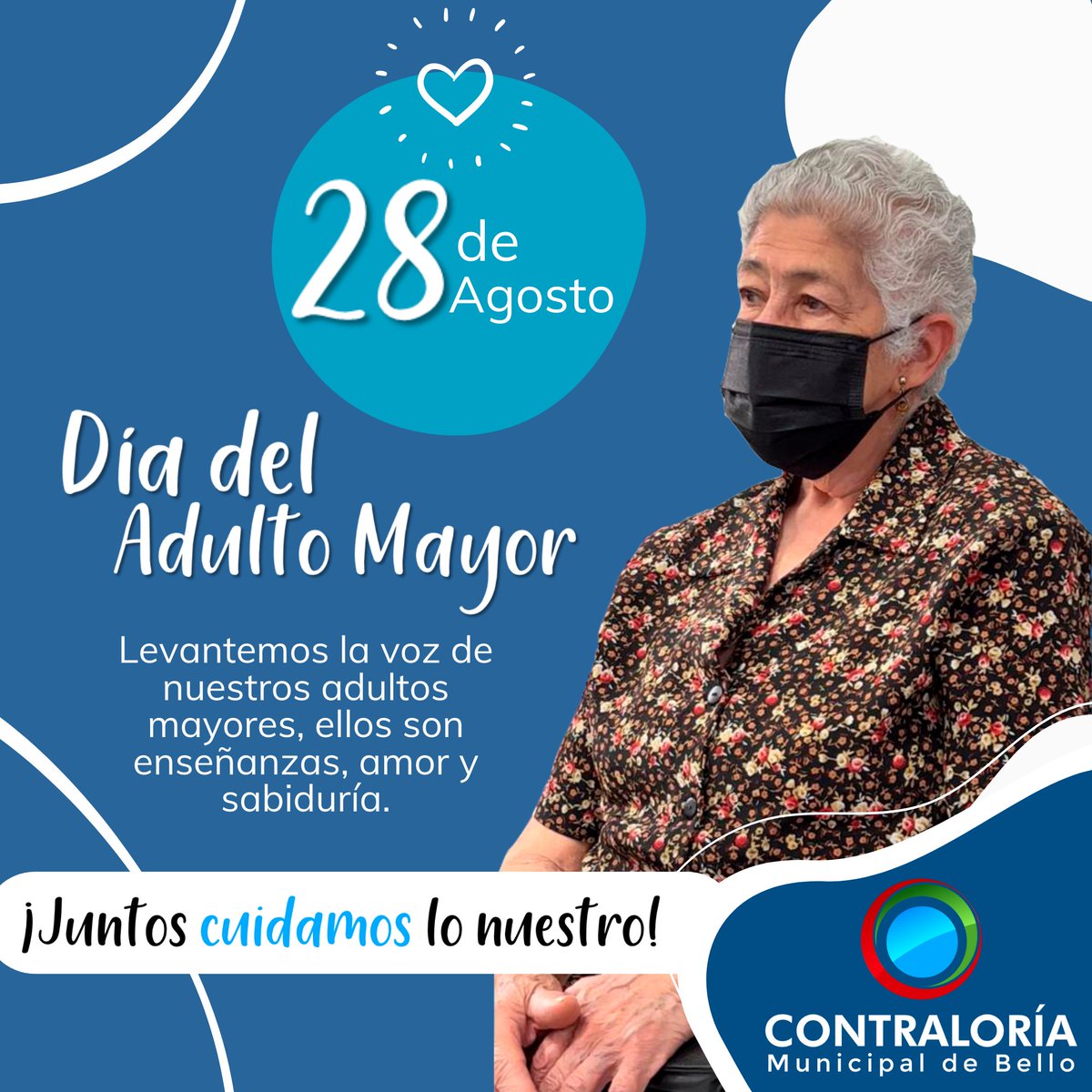 ContraloriBello's tweet photo. #Conmemoramos | 📌 Hoy, celebramos el #DíadelAdultoMayor 👵🏻🧡👴🏻; una ocasión perfecta para recordar a la sociedad que los #AdultosMayores continúan siendo parte activa de la #familia. https://t.co/46vTwTb87h