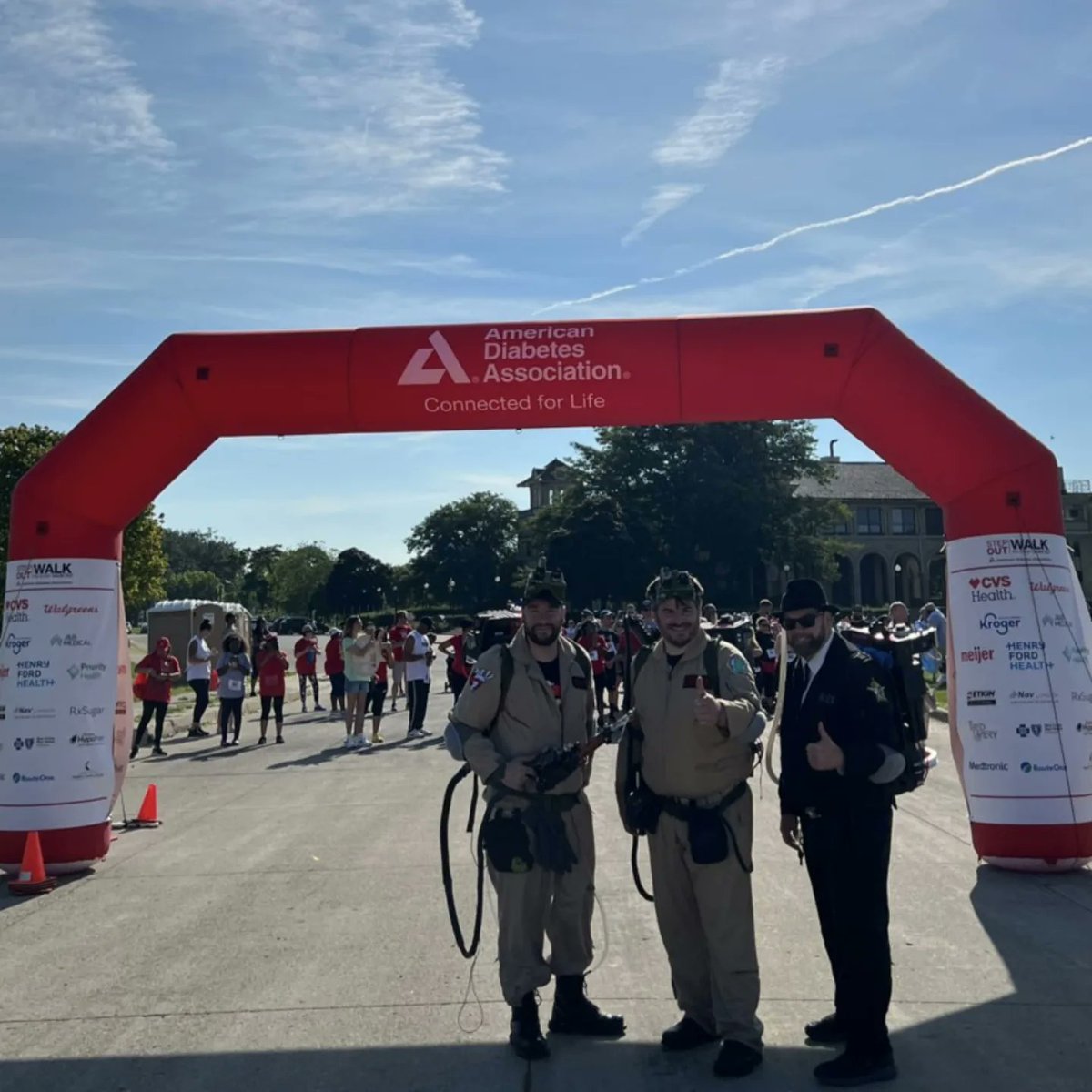 Thanks for having us today <a href="/AmDiabetesAssn/">American Diabetes Association</a> 🚫👻 <a href="/MotownBB/">Motown BluesBusters</a> #ghostbusters #313ghostbusters #ada