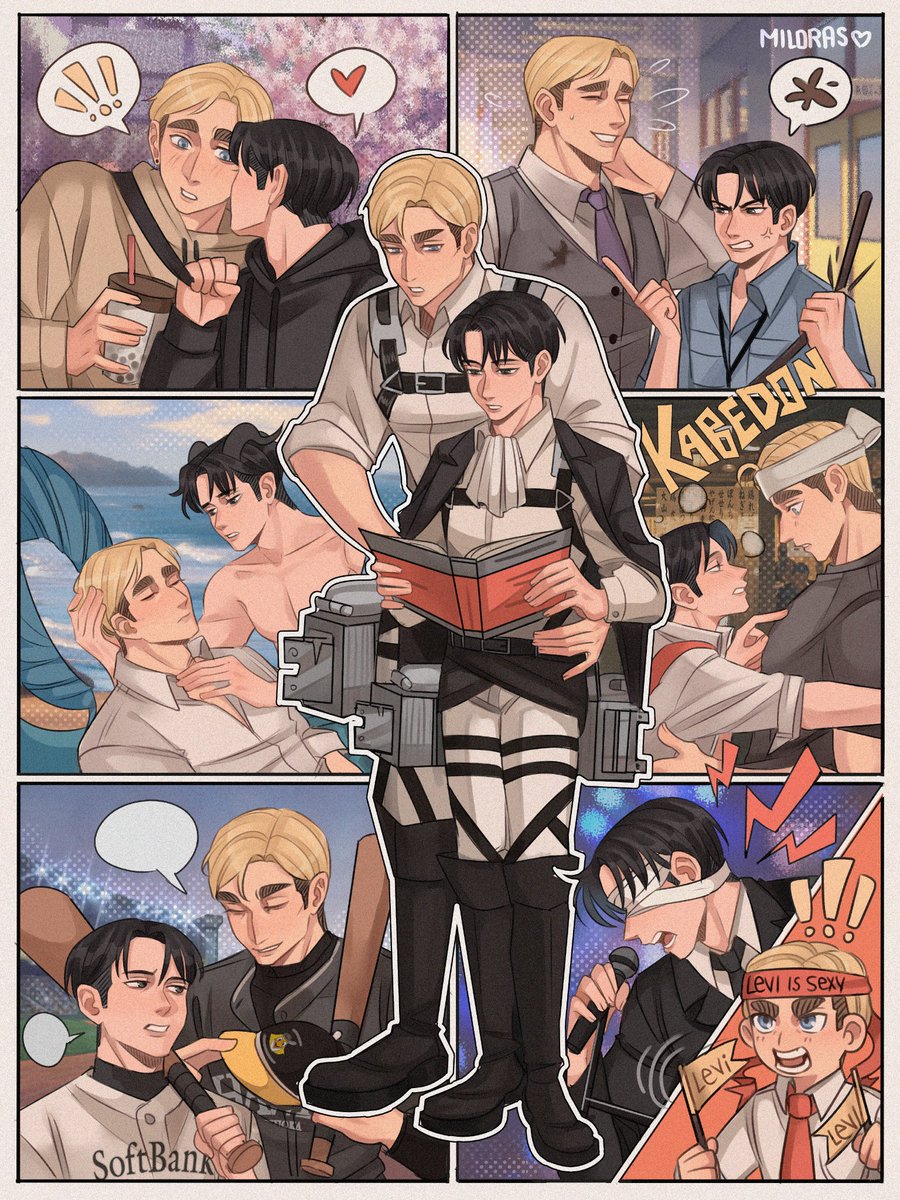 AngryMiloras's tweet photo. I love you in every universe❤️
.
#eruri #AttackOnTitan https://t.co/TZhqdoMZVb