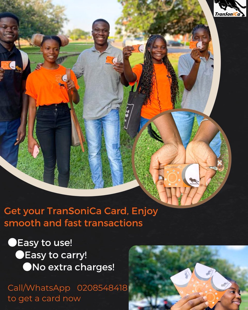 transonicagh's tweet photo. It's a pleasure to always serve you. TranSoniCa was made with you in mind. #TranSoniCa #UniversityofGhana #cashlesspaments https://t.co/WQQLRixnfR