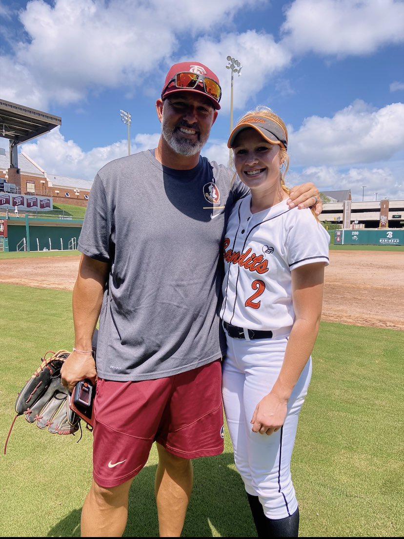 AddieD00's tweet photo. I had an amazing weekend at the @FSU_Softball camp! Thank you @Coach_Alameda, @TCam_FSUSB, @FSU_CoachWilson, and all the players for such a memorable time. I loved getting the Florida State experience. I can’t wait to get back to Tallahassee! 
@BurgSoftball1 
@Los_Stuff https://t.co/JcJgzmArQZ