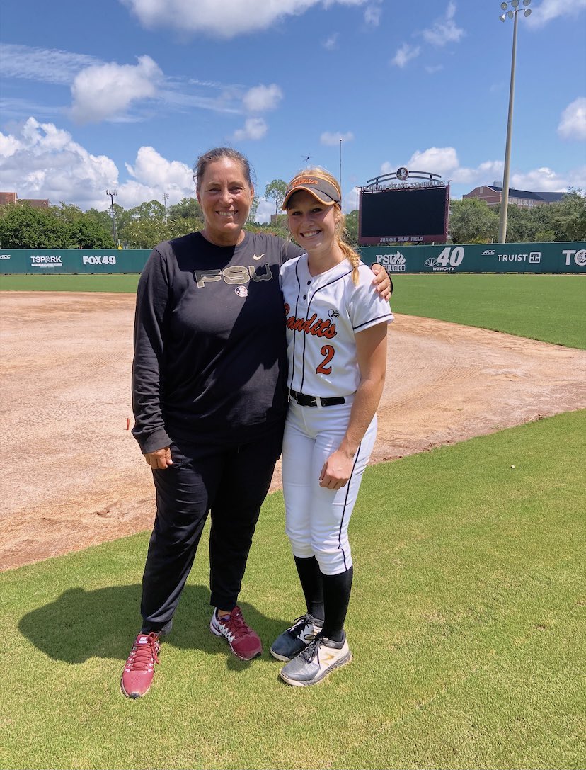 AddieD00's tweet photo. I had an amazing weekend at the @FSU_Softball camp! Thank you @Coach_Alameda, @TCam_FSUSB, @FSU_CoachWilson, and all the players for such a memorable time. I loved getting the Florida State experience. I can’t wait to get back to Tallahassee! 
@BurgSoftball1 
@Los_Stuff https://t.co/JcJgzmArQZ