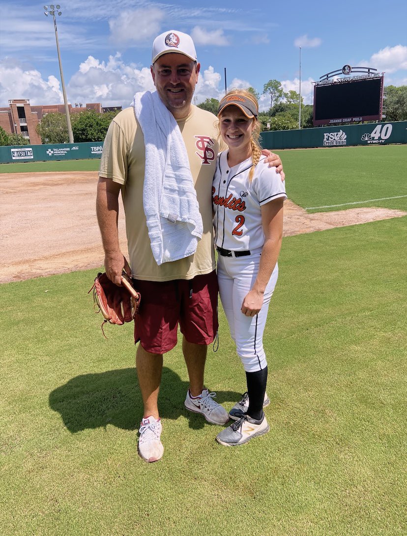 Addie DeLong (@addied00) on Twitter photo I had an amazing weekend at the <a href="/FSU_Softball/">Florida State Softball 🥎</a> camp! Thank you <a href="/Coach_Alameda/">Lonni Alameda</a>, <a href="/TCam_FSUSB/">Troy Cameron</a>, <a href="/FSU_CoachWilson/">Travis Wilson</a>, and all the players for such a memorable time. I loved getting the Florida State experience. I can’t wait to get back to Tallahassee! 
<a href="/BurgSoftball1/">BurgSoftball</a> 
@Los_Stuff I had an amazing weekend at the <a href="/FSU_Softball/">Florida State Softball 🥎</a> camp! Thank you <a href="/Coach_Alameda/">Lonni Alameda</a>, <a href="/TCam_FSUSB/">Troy Cameron</a>, <a href="/FSU_CoachWilson/">Travis Wilson</a>, and all the players for such a memorable time. I loved getting the Florida State experience. I can’t wait to get back to Tallahassee! 
<a href="/BurgSoftball1/">BurgSoftball</a> 
@Los_Stuff