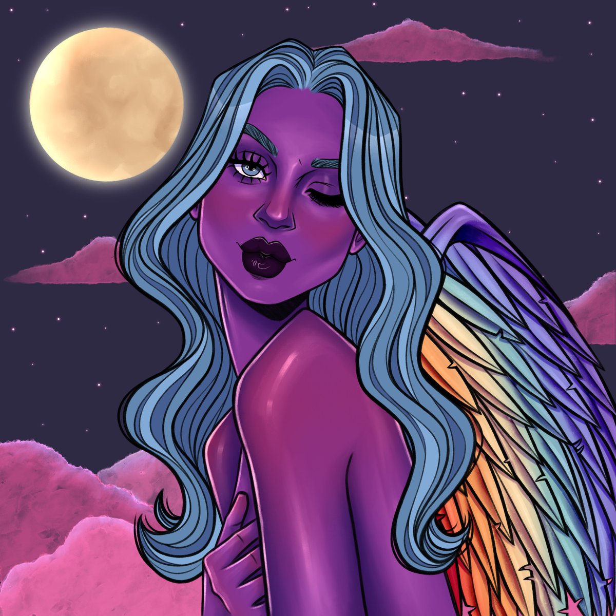 plunk.eth (@cryptoplunk) on Twitter photo Fênix by @illustramanda is minting today 🔥 Fênix by @illustramanda is minting today 🔥