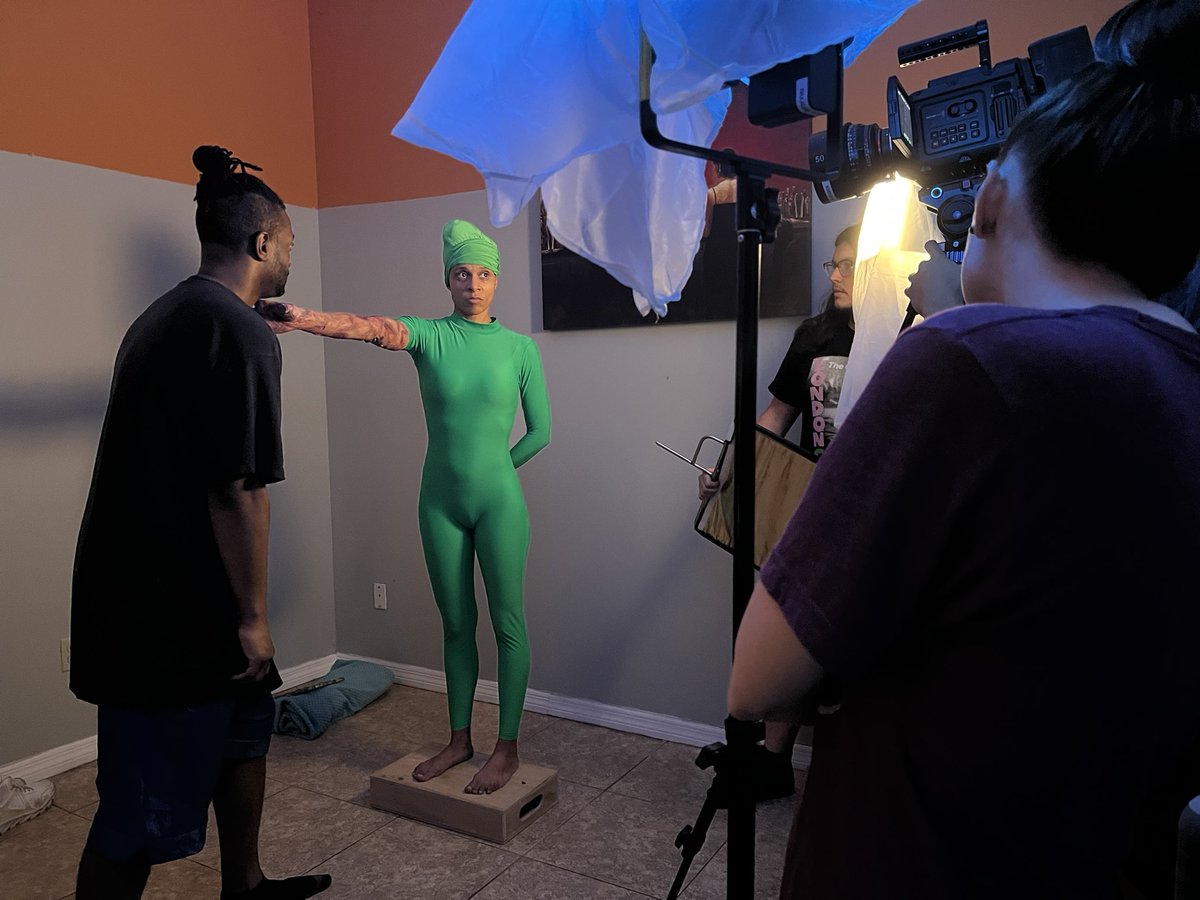 FireENT's tweet photo. Behind the scenes. #horrorcommunity #setlife #producerlife #filminginprogress #behindthescenes #filmflorida #onset #filmingcrew #firecreekentertainment #nujurustudios https://t.co/pgAo79IyZC