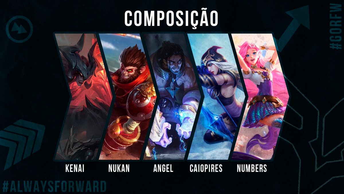 Terceiro joguinho do dia! 🤠

#goRFW #AlwaysForward